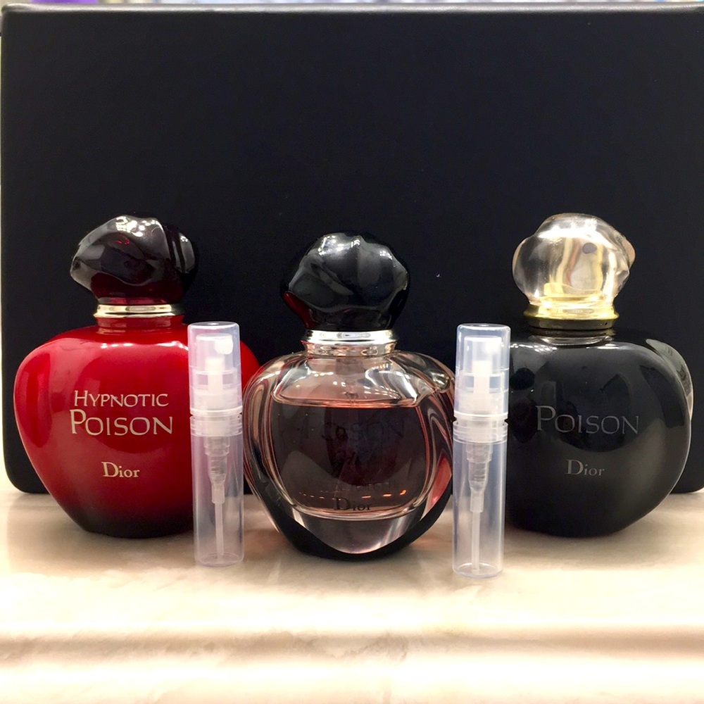 Dior Poison, Poison Girl, Hypnotic Poison EDT- 9 ml